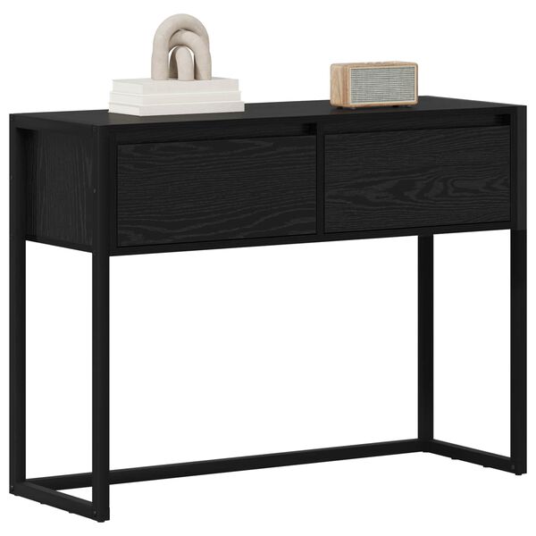 vidaXL End Table &Mu;&alpha;ύ&rho;&eta; &Omicron;&xi;&upsilon;ά 100 x 36 x 75 &epsilon;&kappa;. &Epsilon;&pi;&epsilon;&xi;&epsilon;&rho;&gamma;&alpha;&sigma;&mu;έ&nu;&omicron; &xi;ύ&lambda;&omicron;
