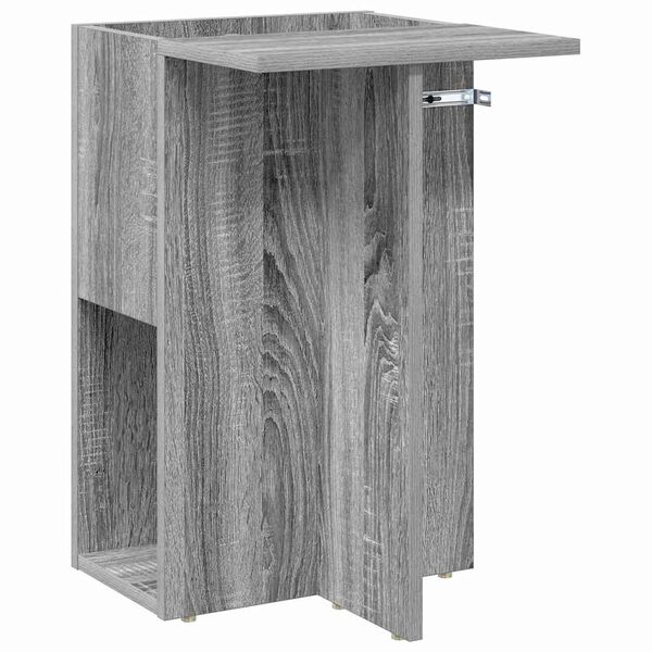 vidaXL End Table &Gamma;&kappa;&rho;ί&zeta;&omicron; &Sigma;&omicron;&nu;&omicron;&mu;&alpha; 35 x 40 x 55 &epsilon;&kappa;. &Epsilon;&pi;&epsilon;&xi;&epsilon;&rho;&gamma;&alpha;&sigma;&mu;έ&nu;&omicron; &xi;ύ&lambda;&omicron;