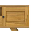 vidaXL Έπιπλο Τηλεόρασης 110 x 30 x 50 εκ. από Μασίφ Ξύλο Teak