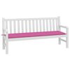 vidaXL Μαξιλάρι Παγκάκι Κήπου Ροζ 180 x 50 x 4 cm Ύφασμα Oxford