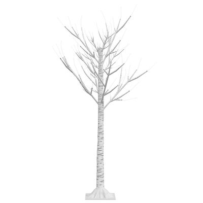 vidaXL Χριστουγ. Δέντρο Εξωτ./Εσωτ. Χώρου 120 LED Μπλε 1,2 μ. Ιτιά