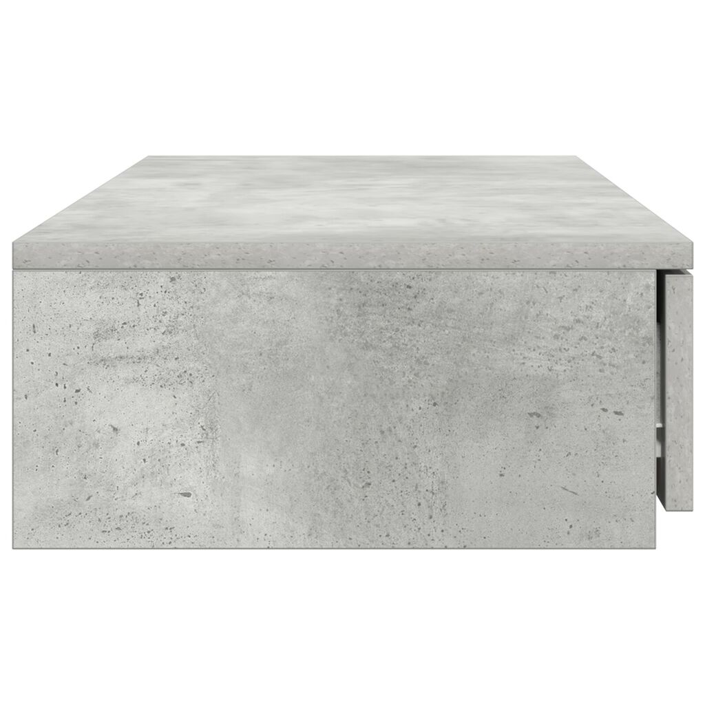 vidaXL Συστήματα Συρταριών Γκρι Σκυρόδεμα 100x36,5x16,5 εκ. Επεξεργασμένο Ξύλο