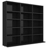 vidaXL Έ&pi;&iota;&pi;&lambda;&omicron; &gamma;&iota;&alpha; CD &Gamma;&upsilon;&alpha;&lambda;&iota;&sigma;&tau;&epsilon;&rho;ό &Mu;&alpha;ύ&rho;&omicron; 100 x 23 x 89,5 &epsilon;&kappa;. &Mu;&omicron;&rho;&iota;&omicron;&sigma;&alpha;&nu;ί&delta;&alpha;