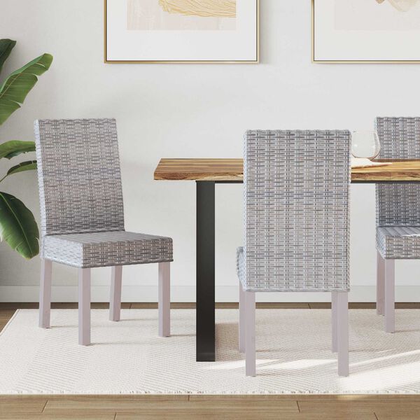 vidaXL &Kappa;&alpha;&rho;έ&kappa;&lambda;&alpha; &tau;&rho;&alpha;&pi;&epsilon;&zeta;&alpha;&rho;ί&alpha;&sigmaf; 2 pcs &Lambda;&epsilon;&upsilon;&kappa;ό &pi;&lambda;ύ&sigma;&iota;&mu;&omicron; 45 x 54 x 93 &epsilon;&kappa;