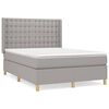 vidaXL &Kappa;&rho;&epsilon;&beta;ά&tau;&iota; Boxspring &mu;&epsilon; &Sigma;&tau;&rho;ώ&mu;&alpha; &Alpha;&nu;&omicron;&iota;&chi;&tau;ό &Gamma;&kappa;&rho;&iota; 140x200 &epsilon;&kappa;. &Upsilon;&phi;&alpha;&sigma;&mu;ά&tau;&iota;&nu;&omicron;