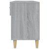 vidaXL Παπουτσοθήκη Γκρι Sonoma 102x35x55 εκ. από Επεξεργασμένο Ξύλο