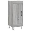 vidaXL Μπουφές Sonoma Γκρι 34,5 x 34 x 180 εκ. από Επεξεργασμένο Ξύλο