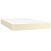 vidaXL &Kappa;&rho;&epsilon;&beta;ά&tau;&iota; Boxspring &mu;&epsilon; &Sigma;&tau;&rho;ώ&mu;&alpha; &Kappa;&rho;&epsilon;&mu; 120x200&epsilon;&kappa;. &alpha;&pi;ό &Sigma;&upsilon;&nu;&theta;&epsilon;&tau;&iota;&kappa;ό &Delta;έ&rho;&mu;&alpha;
