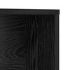 vidaXL Γραφείο με ράφι Μαύρη δρυς 91 x 50 x 149 εκ Επεξεργασμένο ξύλο