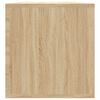 vidaXL Έπιπλο Δίσκων Βινυλίου Sonoma Δρυς 71x34x36 εκ. Επεξεργ. Ξύλο