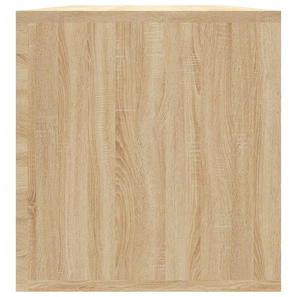 vidaXL Έπιπλο Δίσκων Βινυλίου Sonoma Δρυς 71x34x36 εκ. Επεξεργ. Ξύλο