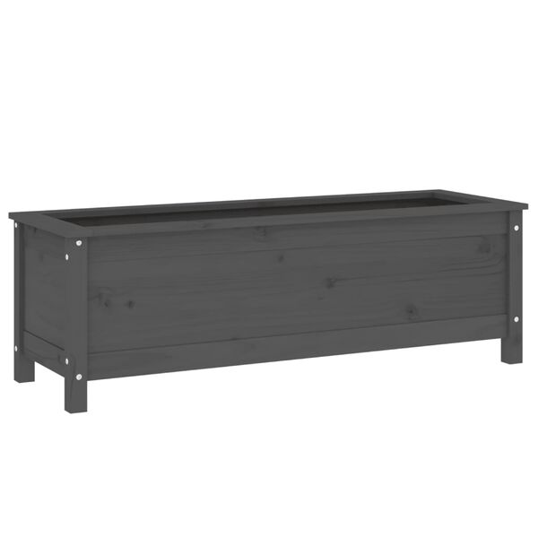 vidaXL Ζαρντινιέρα Υπερυψωμένη 119,5x40x39 εκ. από Μασίφ Ξύλο Πεύκου
