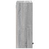 vidaXL Ντουλάπι Μπάνιου Επιτοίχιο Γκρι sonoma 39 x 23.5 x 65 εκ.