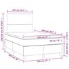 vidaXL &Kappa;&rho;&epsilon;&beta;ά&tau;&iota; Boxspring &mu;&epsilon; &Sigma;&tau;&rho;ώ&mu;&alpha; &Sigma;&kappa;&omicron;ύ&rho;&omicron; &Mu;&pi;&lambda;&epsilon; 120x200 &epsilon;&kappa;. &Beta;&epsilon;&lambda;&omicron;ύ&delta;&iota;&nu;&omicron;