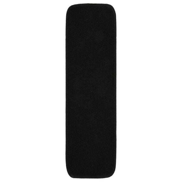 vidaXL Πατάκια Σκάλας Αντιολισθητικά Ορθογώνια 15 τεμ. Μαύρα 75x20 εκ.