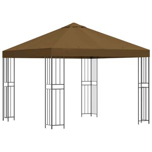 vidaXL &Kappa;&iota;ό&sigma;&kappa;&iota; 3 x 3 m Taupe &Pi;&omicron;&lambda;&upsilon;&epsilon;&sigma;&tau;έ&rho;&alpha;&sigmaf; &kappa;&alpha;&iota; &Chi;ά&lambda;&upsilon;&beta;&alpha;&sigmaf; 190 gsm