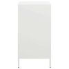 vidaXL Ντουλάπι Λευκό 35x39x73,5 εκ. από Χάλυβα Ψυχρής Έλασης
