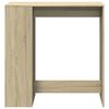vidaXL Τραπέζι Μπαρ με Ράγες Sonoma Δρυς 101x40x103,5 εκ Επεξεργ. Ξύλο