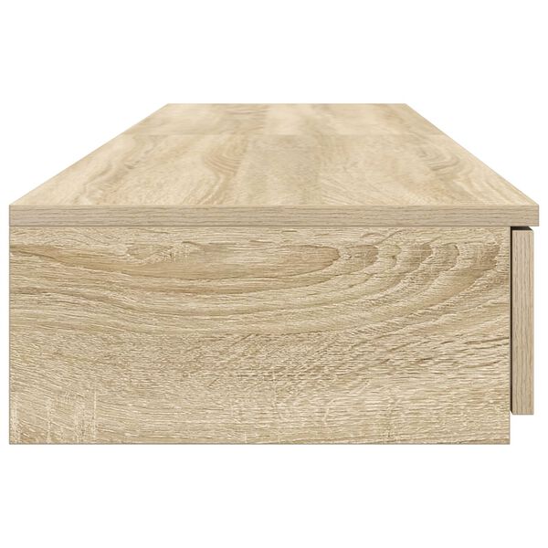 vidaXL Συρτάρια κρεβατιού με συρτάρι Sonoma Δρυς 150 x 36.5 x 16.5 εκ