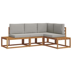 vidaXL &Sigma;&epsilon;&iota;&rho;ά &Kappa;&alpha;&nu;&alpha;&pi;έ &Epsilon;&xi;&omega;&tau;&epsilon;&rho;&iota;&kappa;&omicron;ύ 4 &Tau;&epsilon;&mu;ά&chi;&iota;&omicron; &Phi;&upsilon;&sigma;&iota;&kappa;ό &kappa;&alpha;&iota; &Alpha;&nu;&omicron;&iota;&chi;&tau;ό &Gamma;&kappa;&rho;&iota;