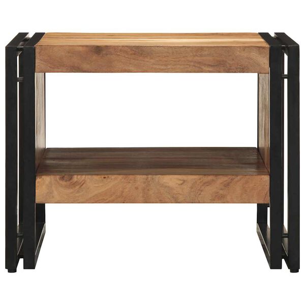vidaXL Τραπεζάκι σαλονιού 50x50x38 cm μασίφ ξύλο ακακίας