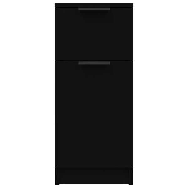 vidaXL Ντουλάπι Μαύρο 30 x 30 x 70 εκ. από Επεξεργασμένο Ξύλο