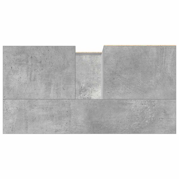 vidaXL ντουλάπι νεροχύτη σκυρόδεμα γκρι 65x33x60cm κατασκευασμένο ξύλο