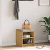 vidaXL Πάγκος διαδρόμου "SANDNES" 45x40x50 εκ.Πεύκο μασίφ ξύλο