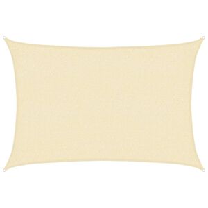 vidaXL Πανί Σκίασης Κρεμ 2 x 3 μ. από HDPE 160 γρ./μ²