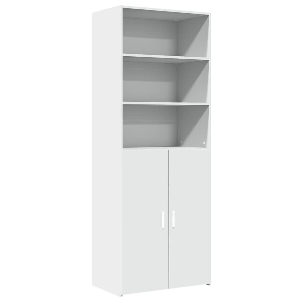 vidaXL Ντουλάπι Λευκό 70x42,5x185 εκ. Επεξεργασμένο Ξύλο