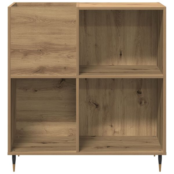 vidaXL Ντουλάπι Δίσκων Παλιού Ξύλου 84,5x38x89 εκ Επεξεργασμένο Ξύλο
