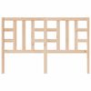 vidaXL Κεφαλάρι Κρεβατιού 146 x 4 x 100 εκ. από Μασίφ Ξύλο Πεύκου