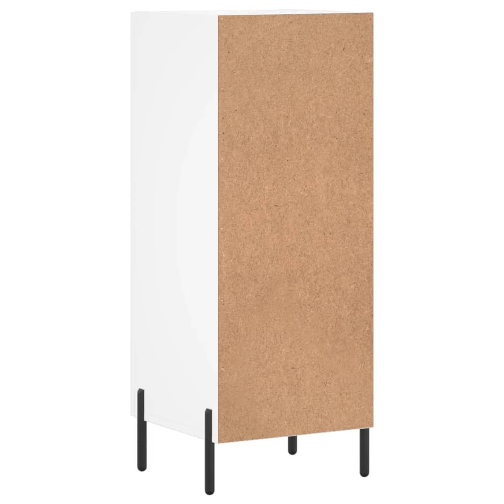 vidaXL Ντουλάπι Λευκό 34,5 x 34 x 90 εκ. από Επεξεργασμένο Ξύλο