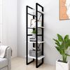 vidaXL Βιβλιοθήκη με 4 Ράφια Λευκή 40 x 30 x 140 εκ. από Επεξ. Ξύλο