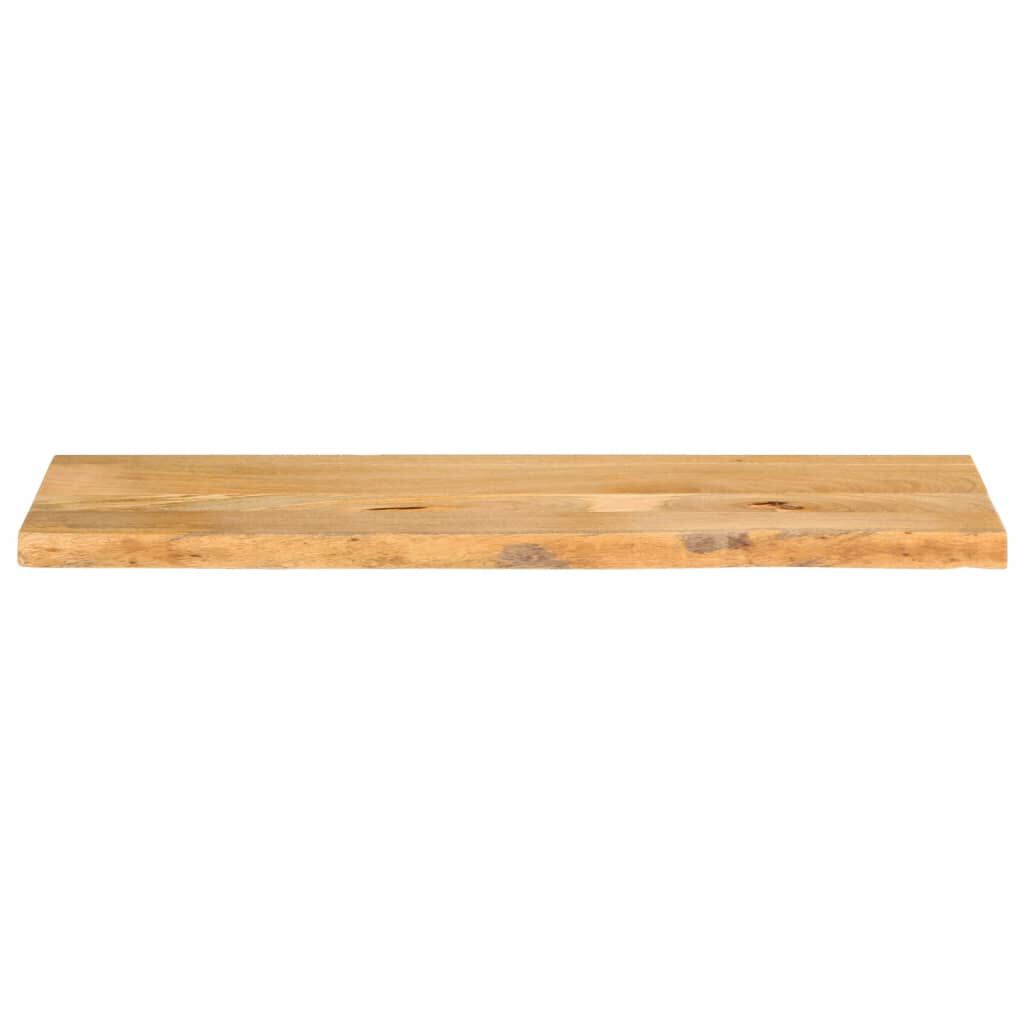 vidaXL Επιφάνεια Τραπεζιού 110x20x3,8 εκ. Live Edge Μασίφ Ξύλο Μάνγκο