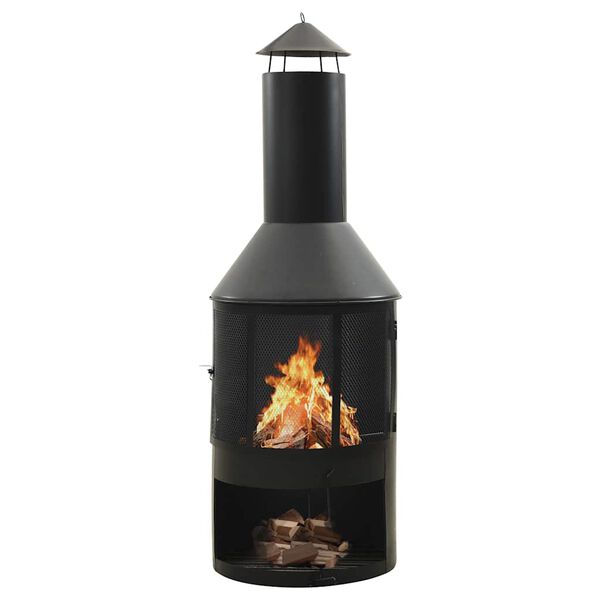 vidaXL &Phi;&omicron;ύ&rho;&nu;&omicron;&sigmaf; &Kappa;ή&pi;&omicron;&upsilon; &mu;&epsilon; &Sigma;&chi;ά&rho;&alpha; &kappa;&alpha;&iota; &Sigma;&kappa;&alpha;&lambda;&iota;&sigma;&tau;ή&rho;&iota; 47x47x135,7 &epsilon;&kappa;. &Alpha;&tau;&sigma;ά&lambda;&iota;&nu;&omicron;&sigmaf;