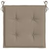 vidaXL &Mu;&alpha;&xi;&iota;&lambda;ά&rho;&iota;&alpha; &Kappa;&alpha;&rho;έ&kappa;&lambda;&alpha;&sigmaf; &Kappa;ή&pi;&omicron;&upsilon; 6 &tau;&epsilon;&mu;. Taupe 50x50x4 &epsilon;&kappa;. Oxford Ύ&phi;&alpha;&sigma;&mu;&alpha;