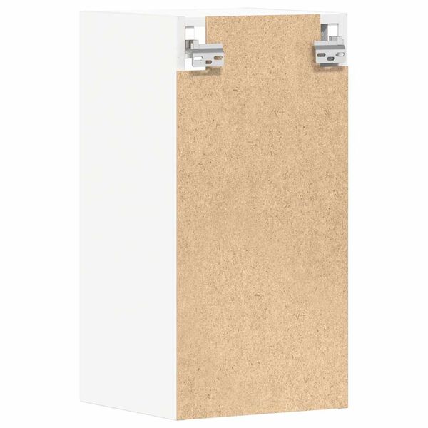 vidaXL κρεμαστό ντουλάπι Riga Λευκό 30x29,5x60 cm Ξύλινη κατασκευή