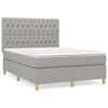vidaXL &Kappa;&rho;&epsilon;&beta;ά&tau;&iota; Boxspring &mu;&epsilon; &Sigma;&tau;&rho;ώ&mu;&alpha; &Alpha;&nu;&omicron;&iota;&chi;&tau;ό &Gamma;&kappa;&rho;&iota; 140x190 &epsilon;&kappa;. &Upsilon;&phi;&alpha;&sigma;&mu;ά&tau;&iota;&nu;&omicron;