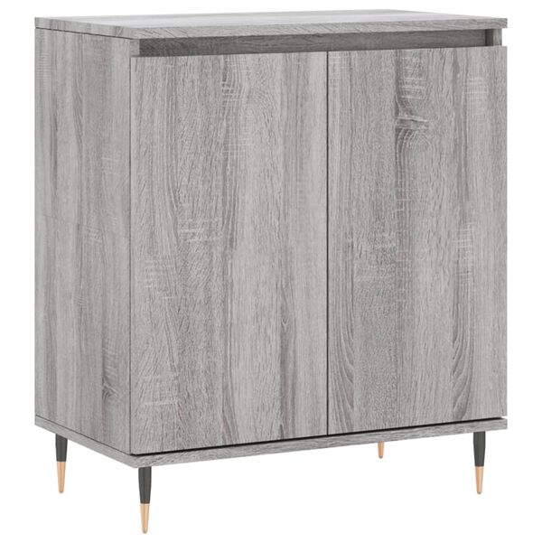 vidaXL Ντουλάπι Γκρι Sonoma 60x35x70 εκ. από Επεξεργασμένο Ξύλο