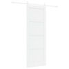 vidaXL &Sigma;&upsilon;&rho;ό&mu;&epsilon;&nu;&eta; &Pi;ό&rho;&tau;&alpha; 78 x 211 cm &Epsilon;&pi;&epsilon;&xi;&epsilon;&rho;&gamma;&alpha;&sigma;&mu;έ&nu;&omicron; &Xi;ύ&lambda;&omicron; &Lambda;&epsilon;&upsilon;&kappa;ό