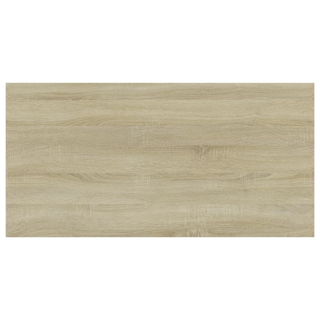 vidaXL Ράφια Βιβλιοθήκης 8 τεμ. Sonoma Δρυς 60x30x1,5 εκ. Μοριοσανίδα