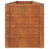 vidaXL Ζαρντινιέρα Σκουριασμένο 240x40x45 εκ. Ατσάλι Σκληρυθέν Αέρα