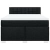vidaXL &Kappa;&rho;&epsilon;&beta;ά&tau;&iota; Boxspring &mu;&epsilon; &Sigma;&tau;&rho;ώ&mu;&alpha; &Mu;&alpha;ύ&rho;&omicron; 160x200 &epsilon;&kappa;. &Upsilon;&phi;&alpha;&sigma;&mu;ά&tau;&iota;&nu;&omicron;