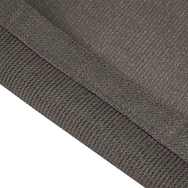 vidaXL Χαλί Σκηνής Ανθρακί 250 x 250 εκ. από HDPE