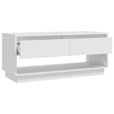 vidaXL Έπιπλο Τηλεόρασης Λευκό 102 x 41 x 44 εκ. από Μοριοσανίδα