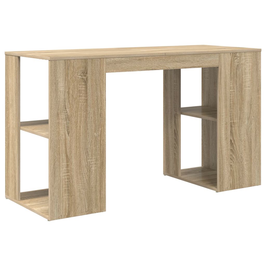 vidaXL Γραφείο Sonoma Oak Sonoma oak Επεξεργασμένο ξύλο