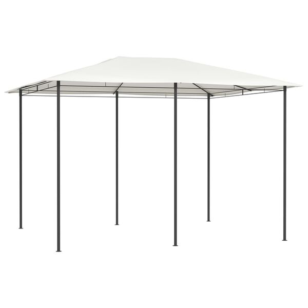 vidaXL Κιόσκι Κρεμ 3 x 4 x 2,6 μ. 160 γρ./μ²