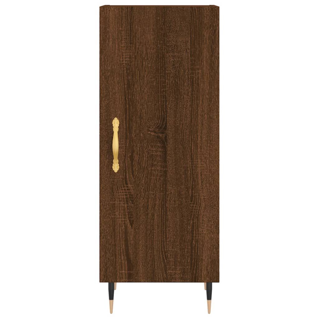 vidaXL Ντουλάπι Καφέ Δρυς 34,5 x 34 x 90 εκ. Επεξεργασμένο Ξύλο
