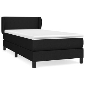 vidaXL &Kappa;&rho;&epsilon;&beta;ά&tau;&iota; Boxspring &mu;&epsilon; &Sigma;&tau;&rho;ώ&mu;&alpha; &Mu;&alpha;ύ&rho;&omicron; 90x190 &epsilon;&kappa;.&Upsilon;&phi;&alpha;&sigma;&mu;ά&tau;&iota;&nu;&omicron;